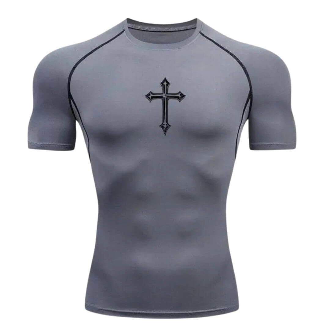 Camisa de Compressão Escudo da Cruz