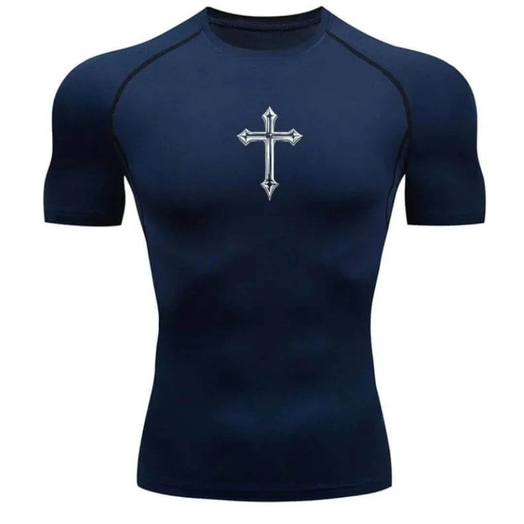 Camisa de Compressão Escudo da Cruz