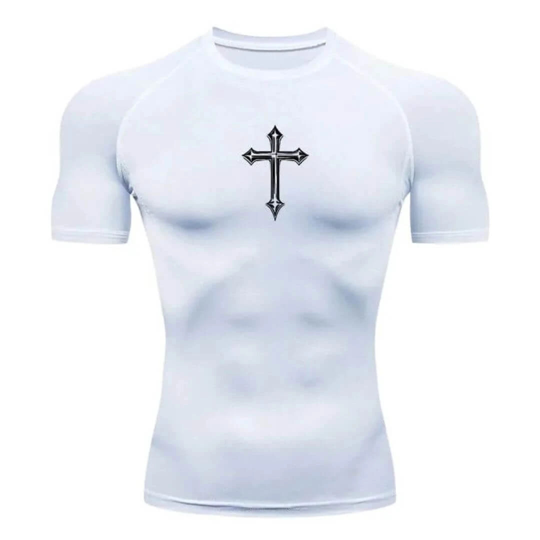 Camisa de Compressão Escudo da Cruz
