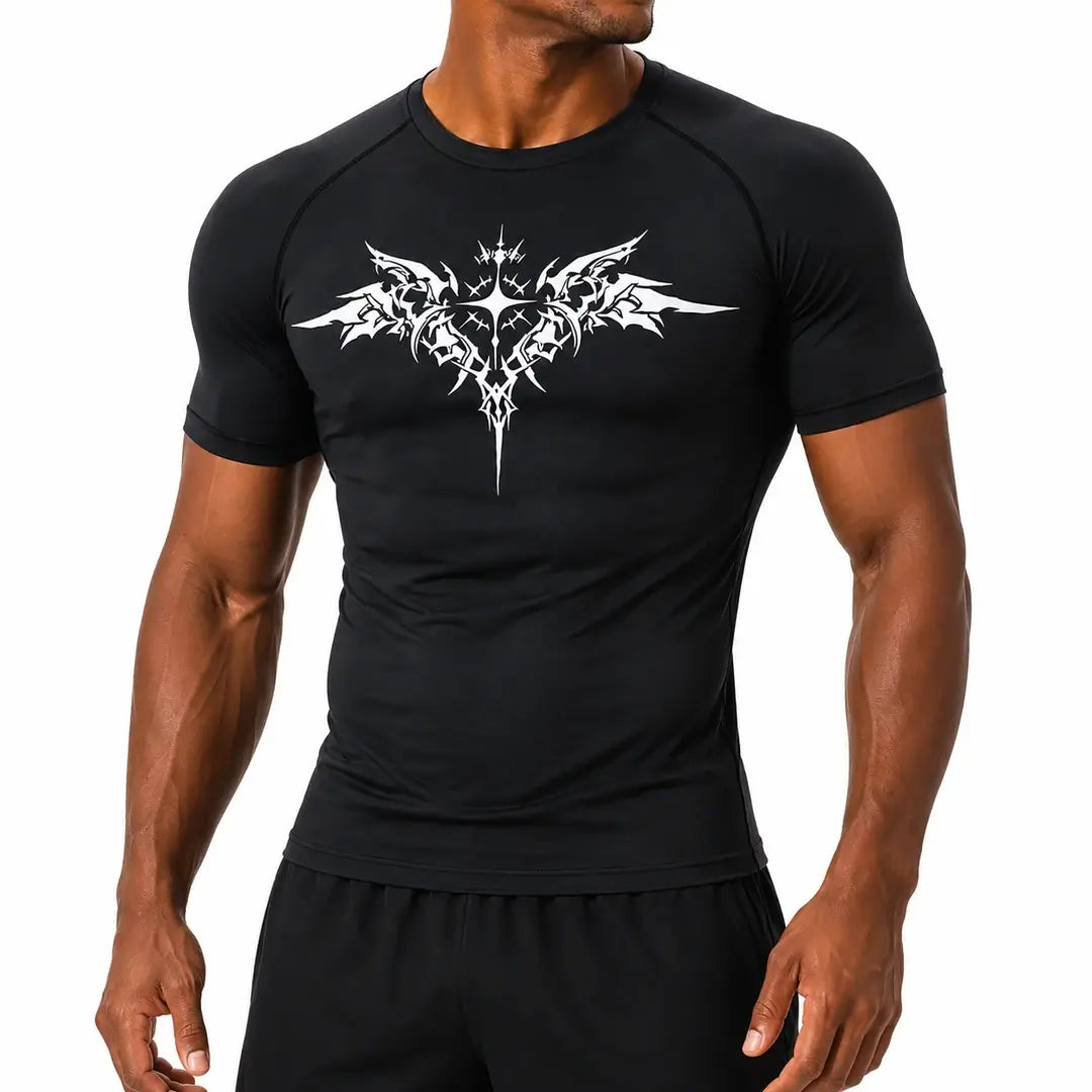 Camisa de Compressão Masculina DarkCore LS